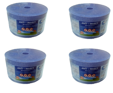 4x Ruppin Anti Insekt Mineralleckstein 3kg