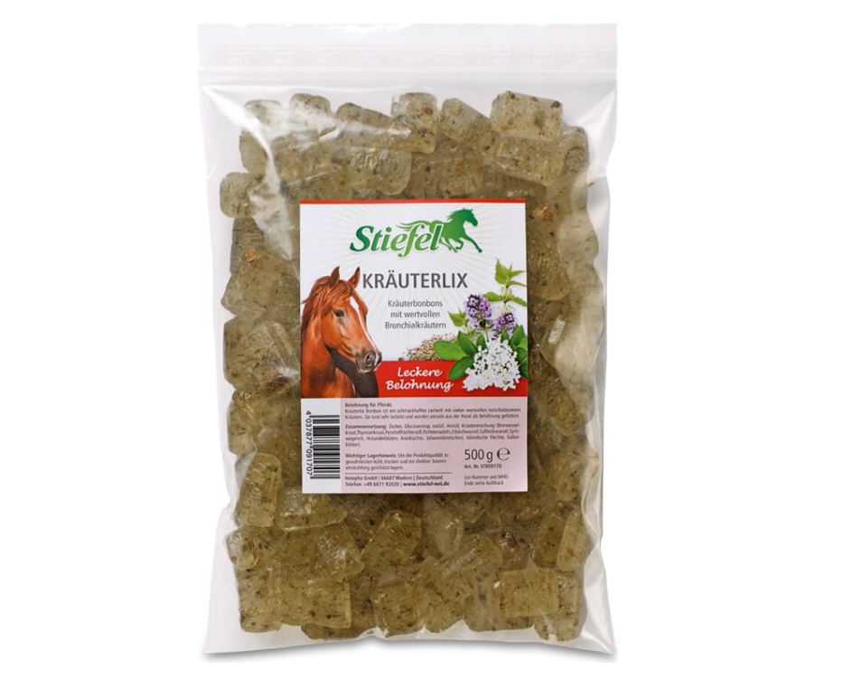 Stiefel - Kräuterlix Bronchialleckerlies  500g