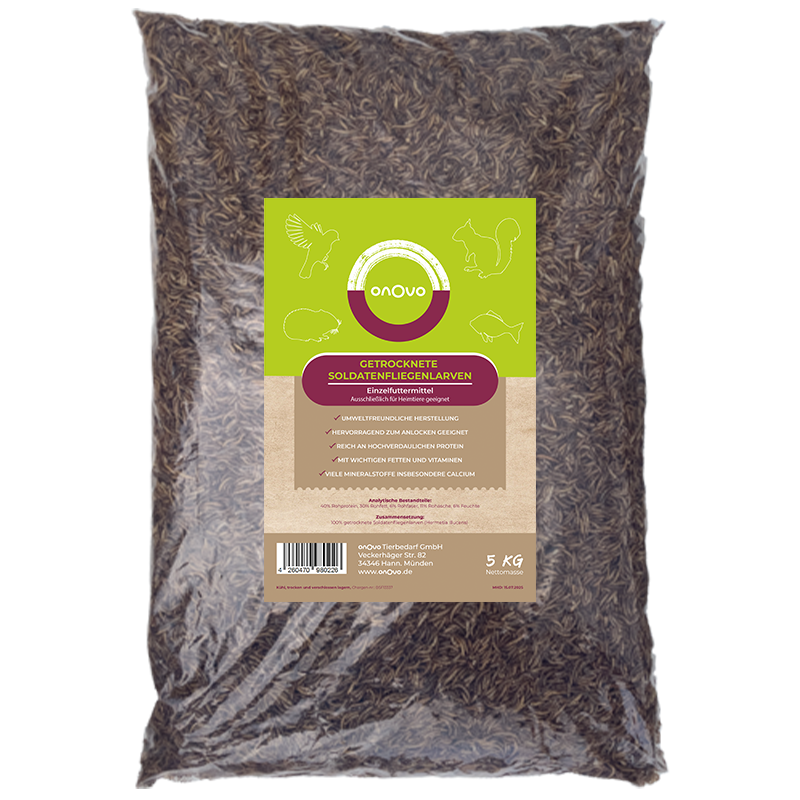 onOvo Soldatenfliegenlarven 5kg