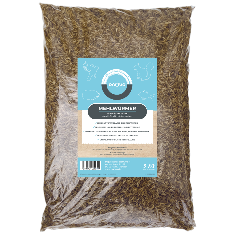 onOvo Mehlwürmer 5kg