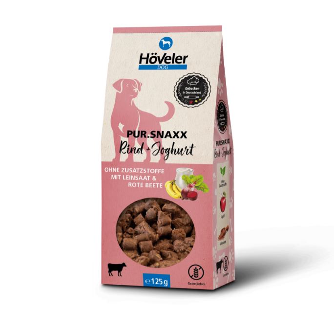 Höveler DOG PUR.SNAXX Rind + Joghurt